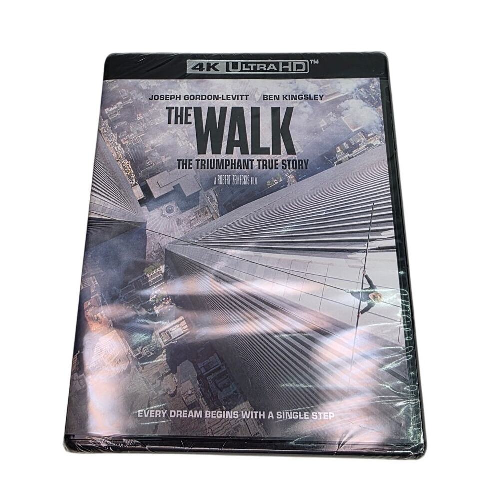 The Walk 4K Ultra HD Blu-ray New Sealed No Slipcover